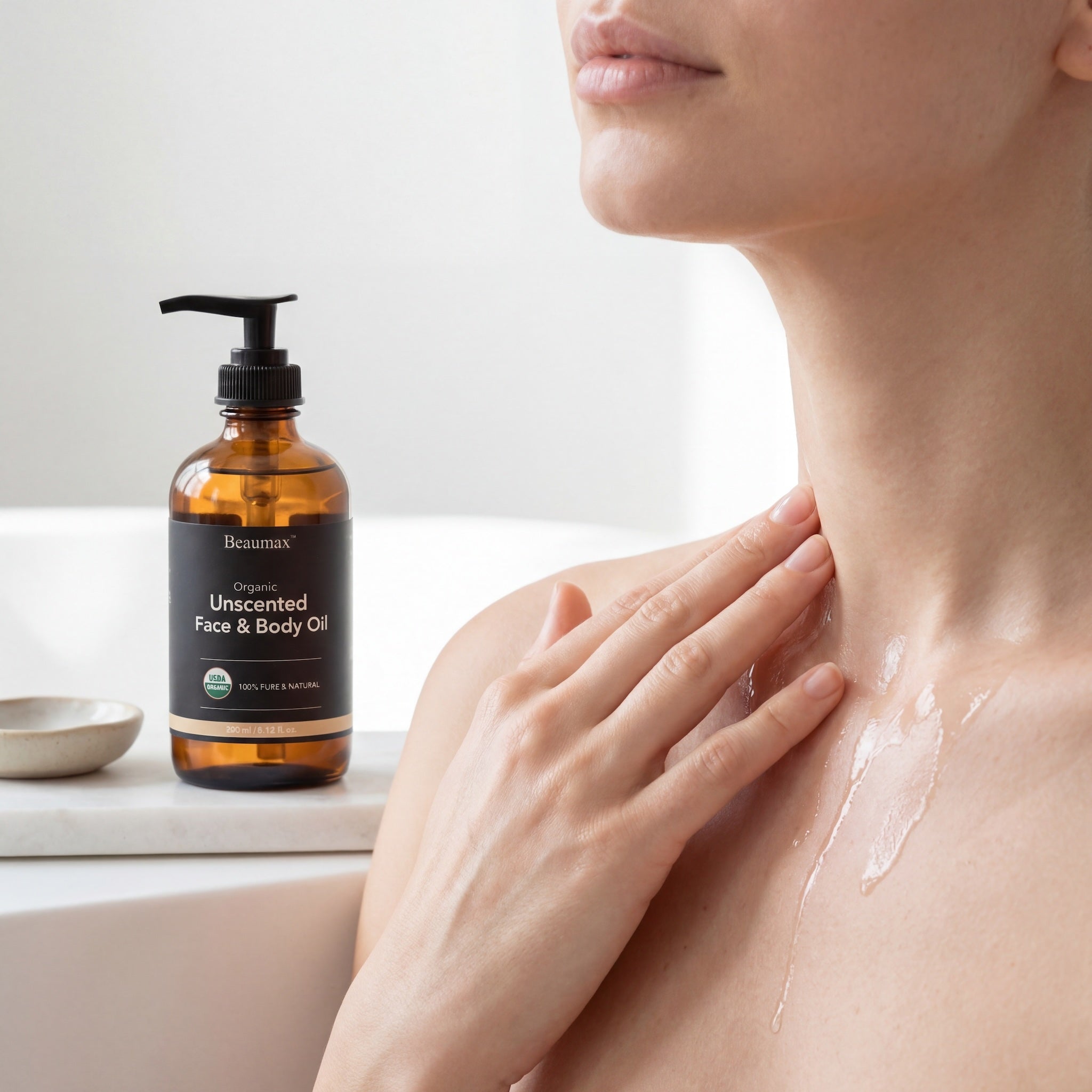 オーガニック無香料フェイス&ボディオイル 240ml / 8.12fl.oz.
