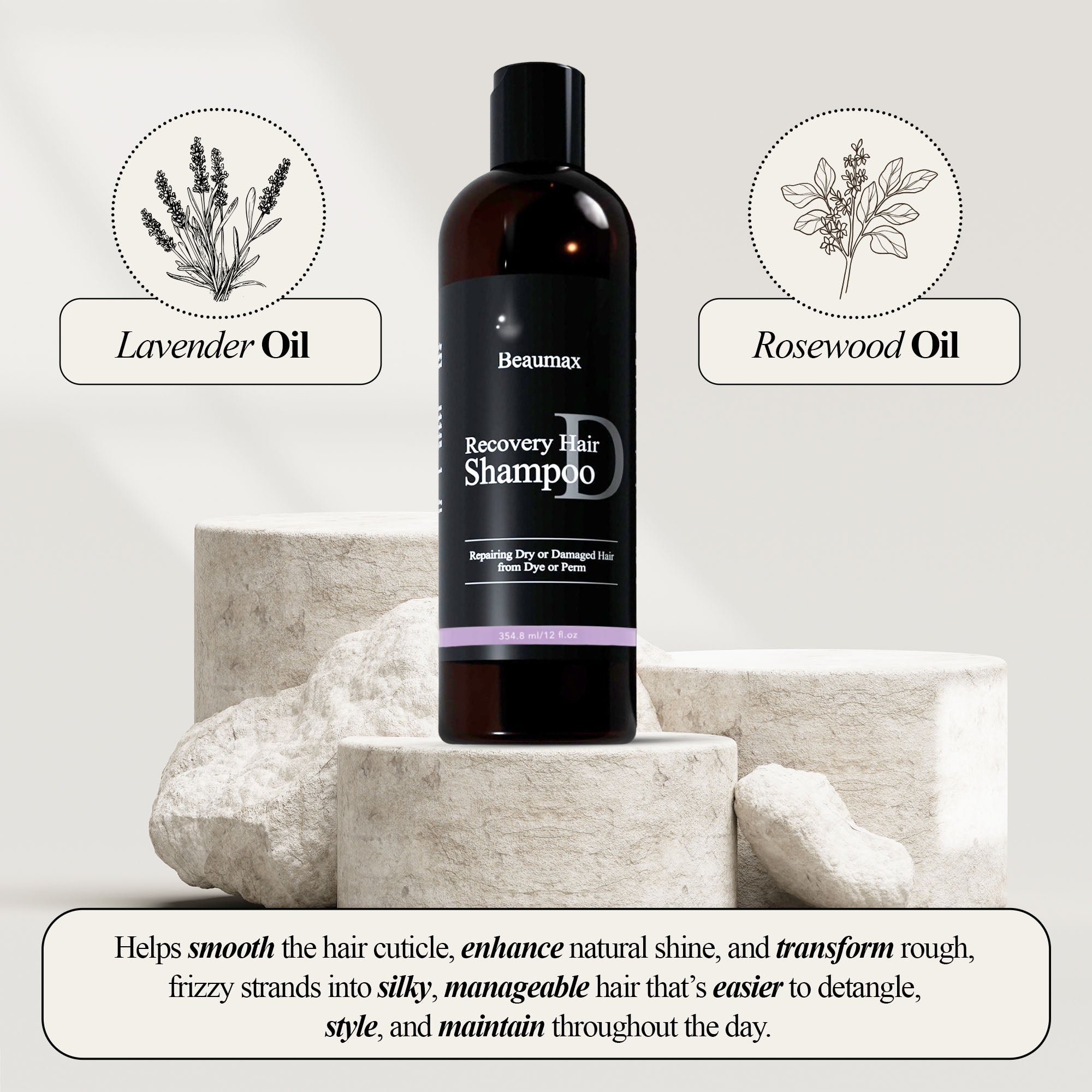 リカバリー ヘア シャンプー D 354.8ml/12fl.oz.