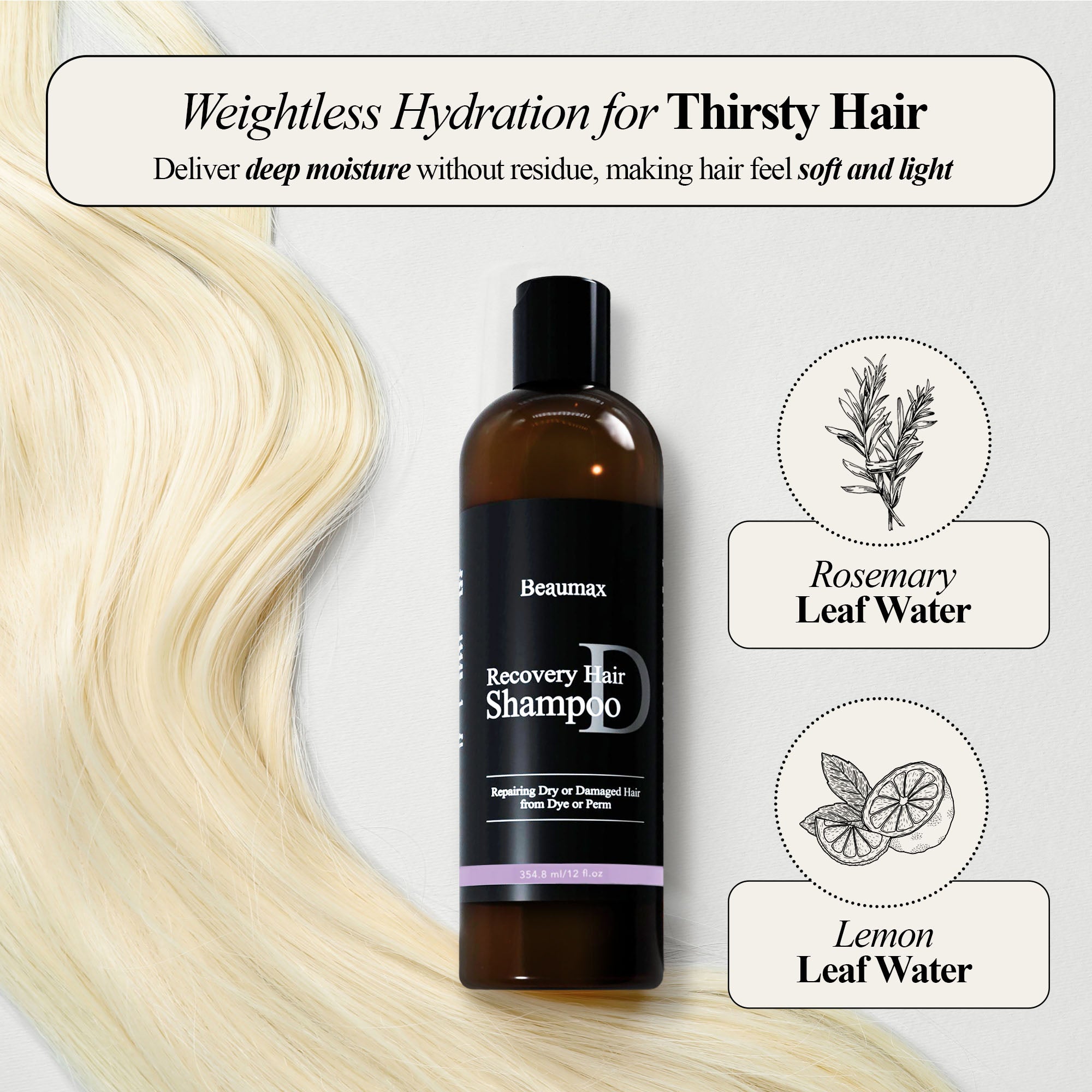 リカバリー ヘア シャンプー D 354.8ml/12fl.oz.