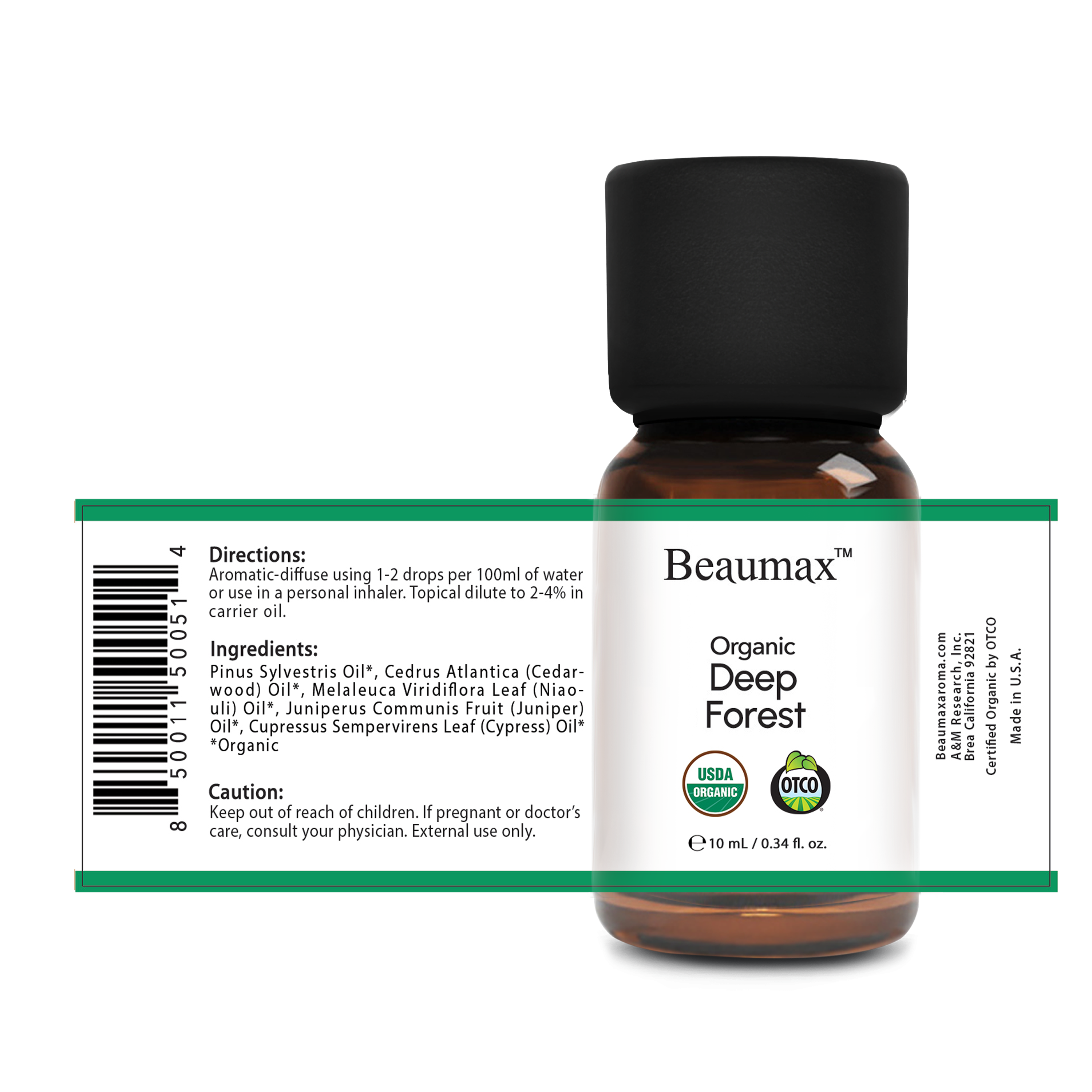 ディープ フォレスト オーガニック シナジー オイル 10ml