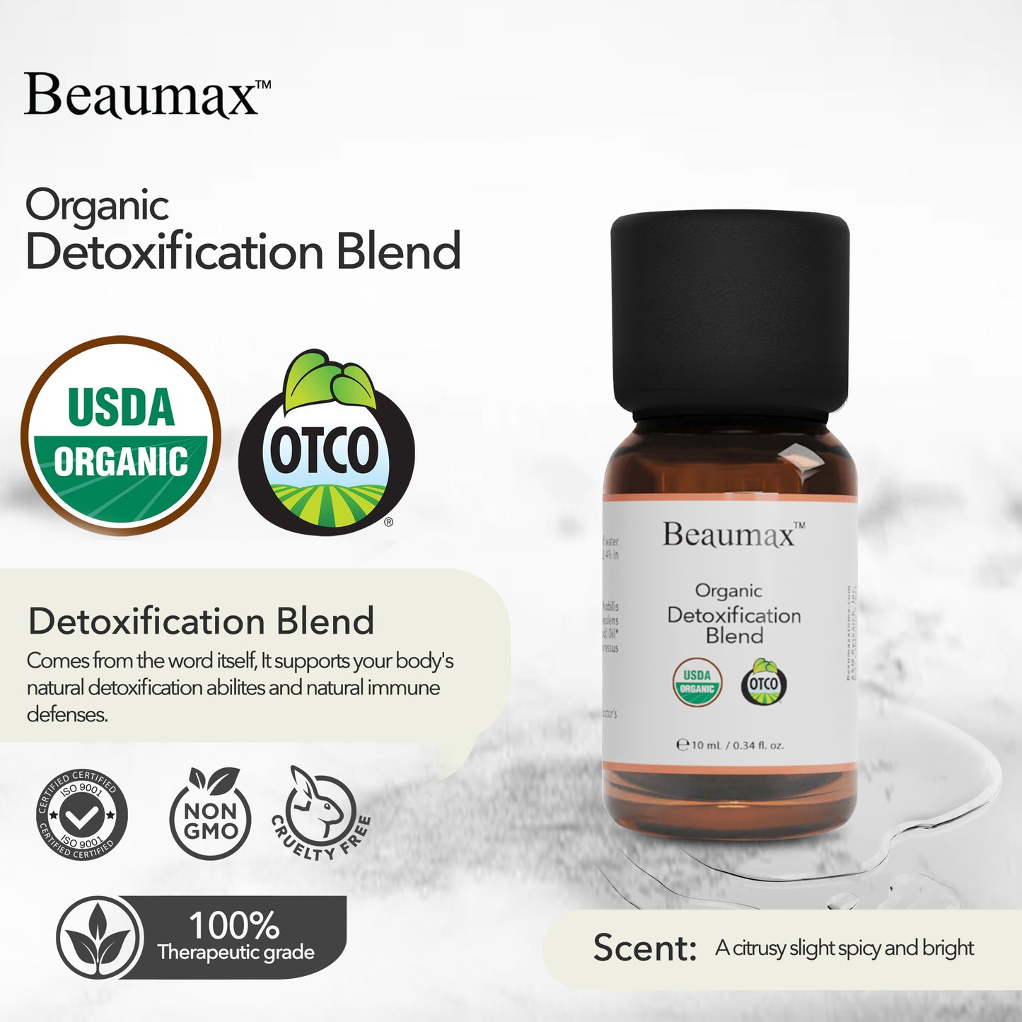 Detoxification Blend Organic Synergy Oil 10ml