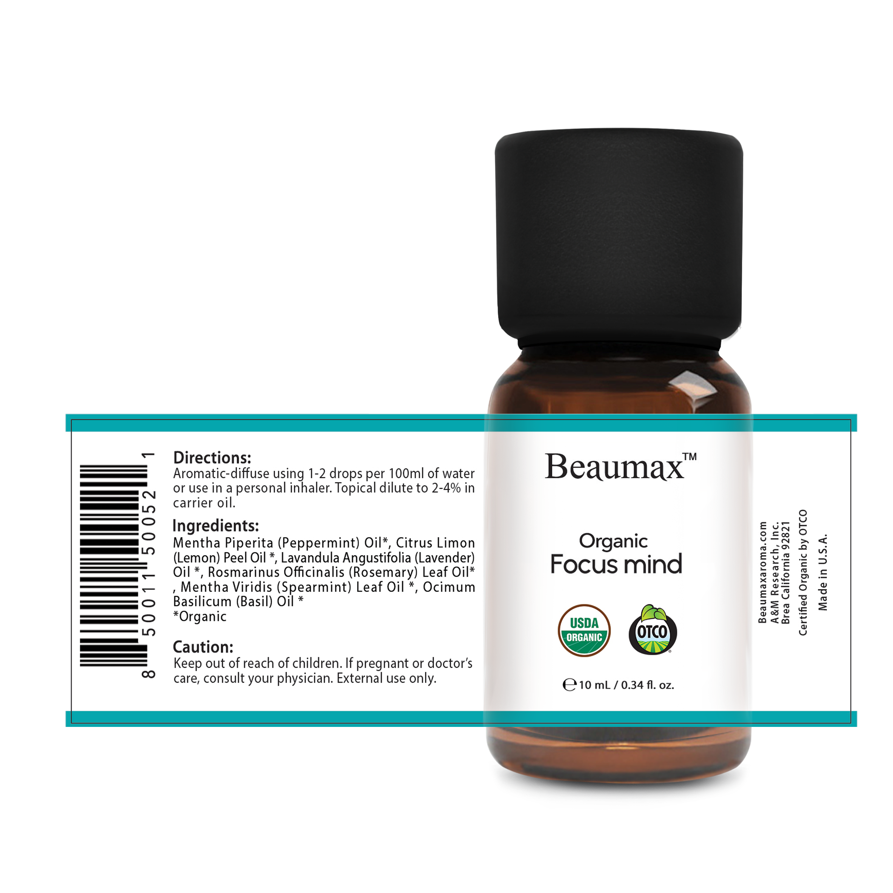 フォーカスマインド オーガニック シナジー オイル 10ml