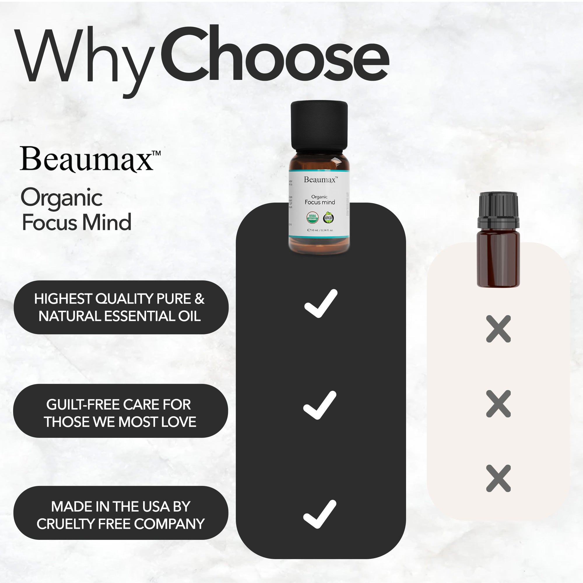 Focus Mind Organic Synergy Oil