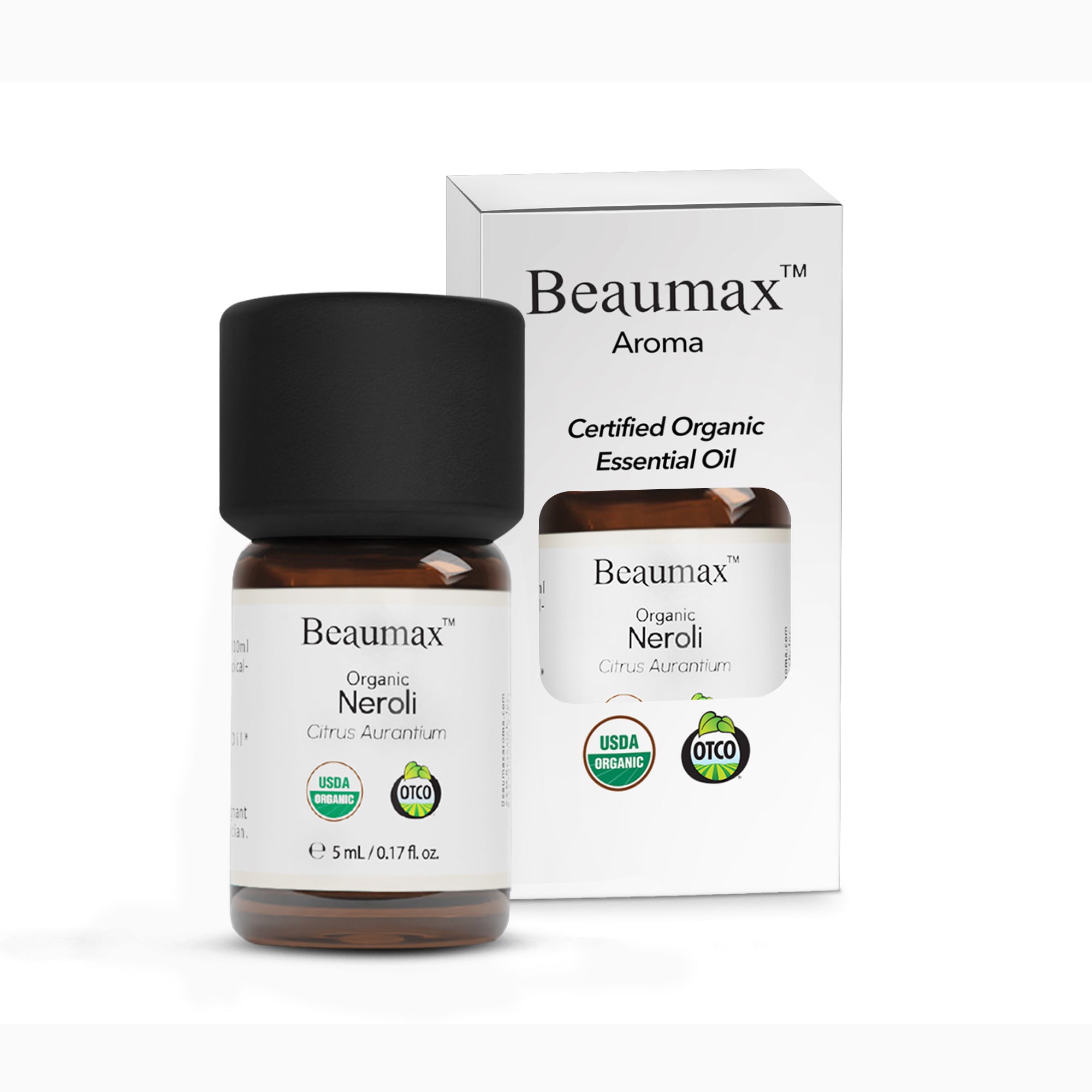 زيت زهر البرتقال العطري العضوي (الحمضيات أورانتيوم) 5 مل