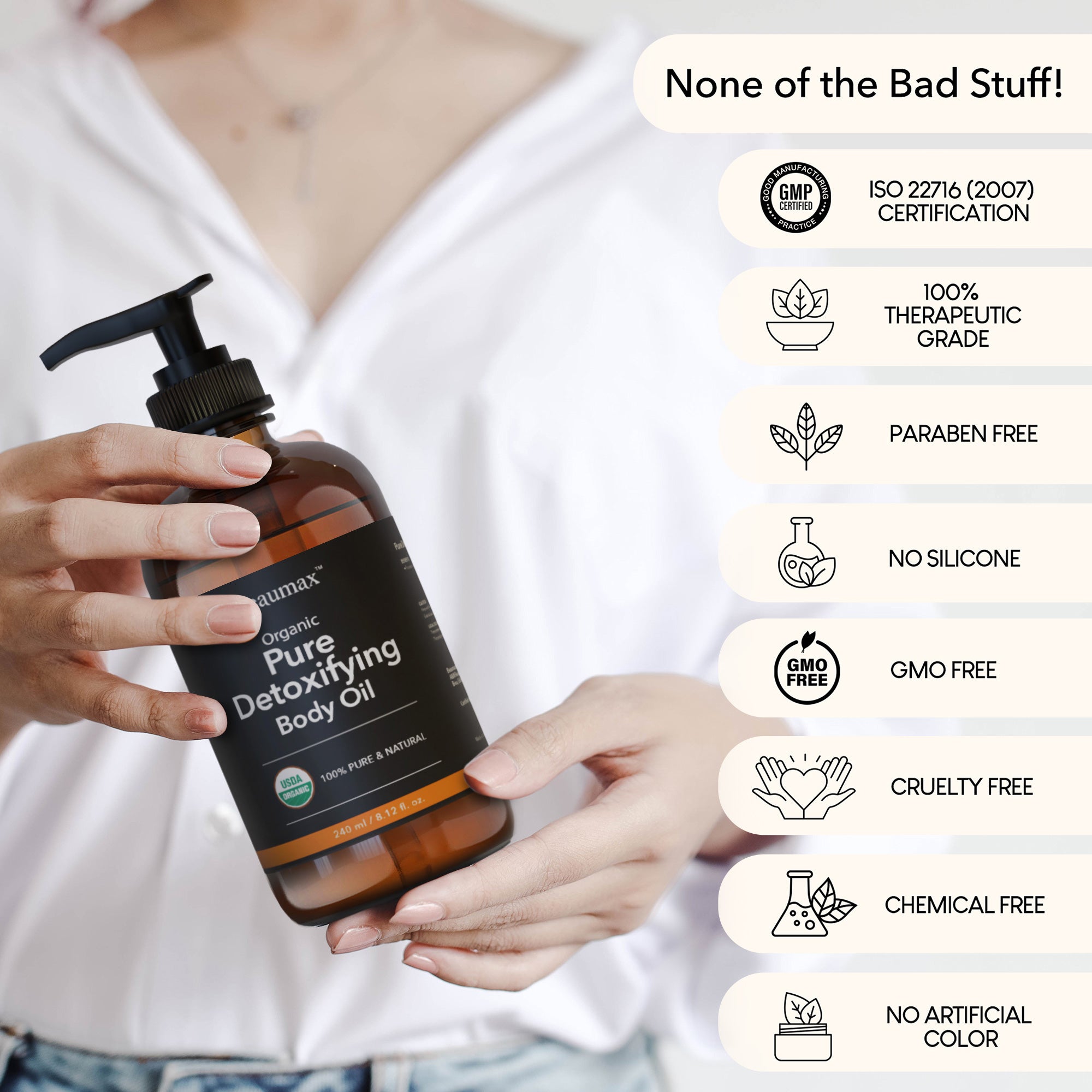 Organic Pure Detoxifying Body Oil