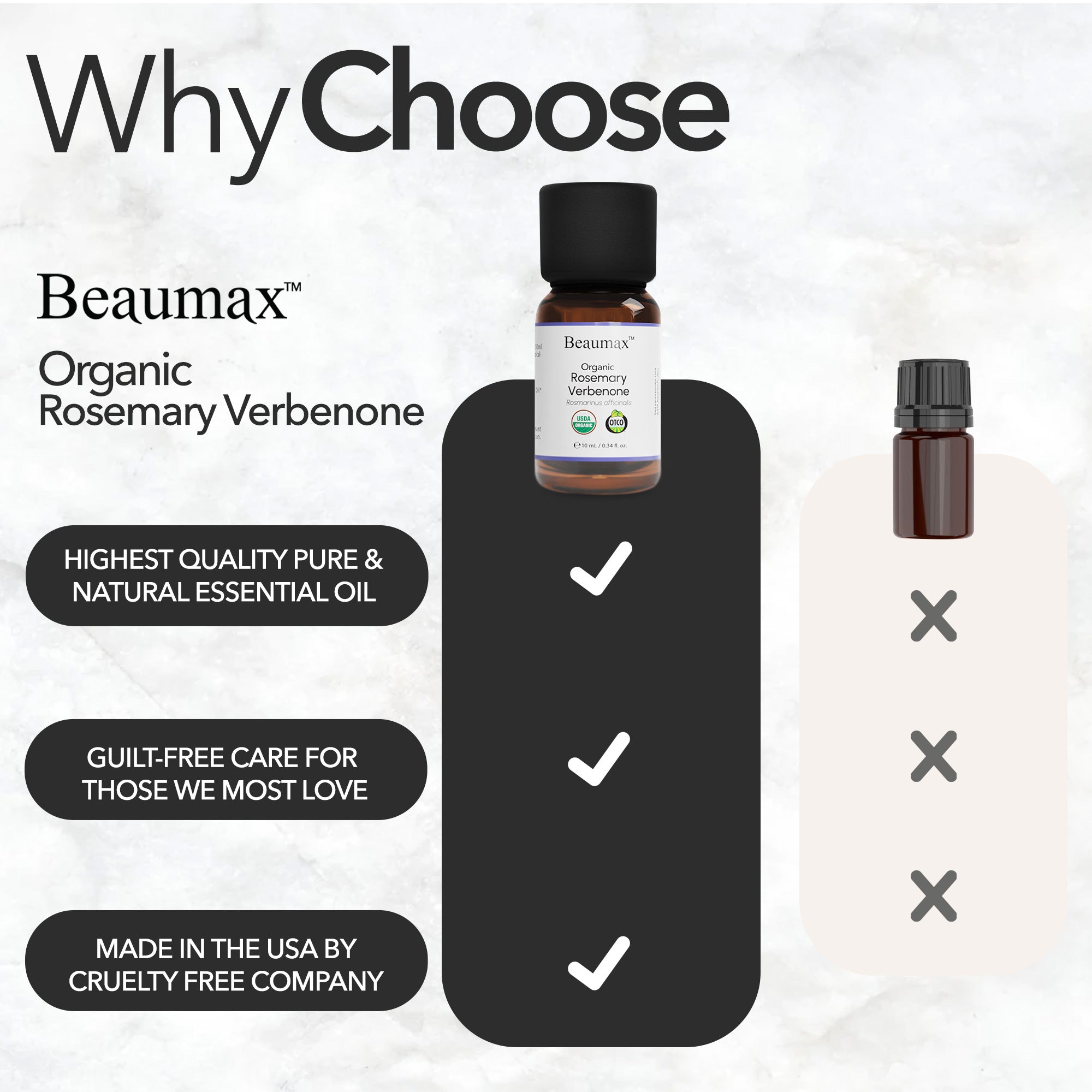 迷迭香馬鞭草酮有機精油(Rosmarinus Officinalis)10ml
