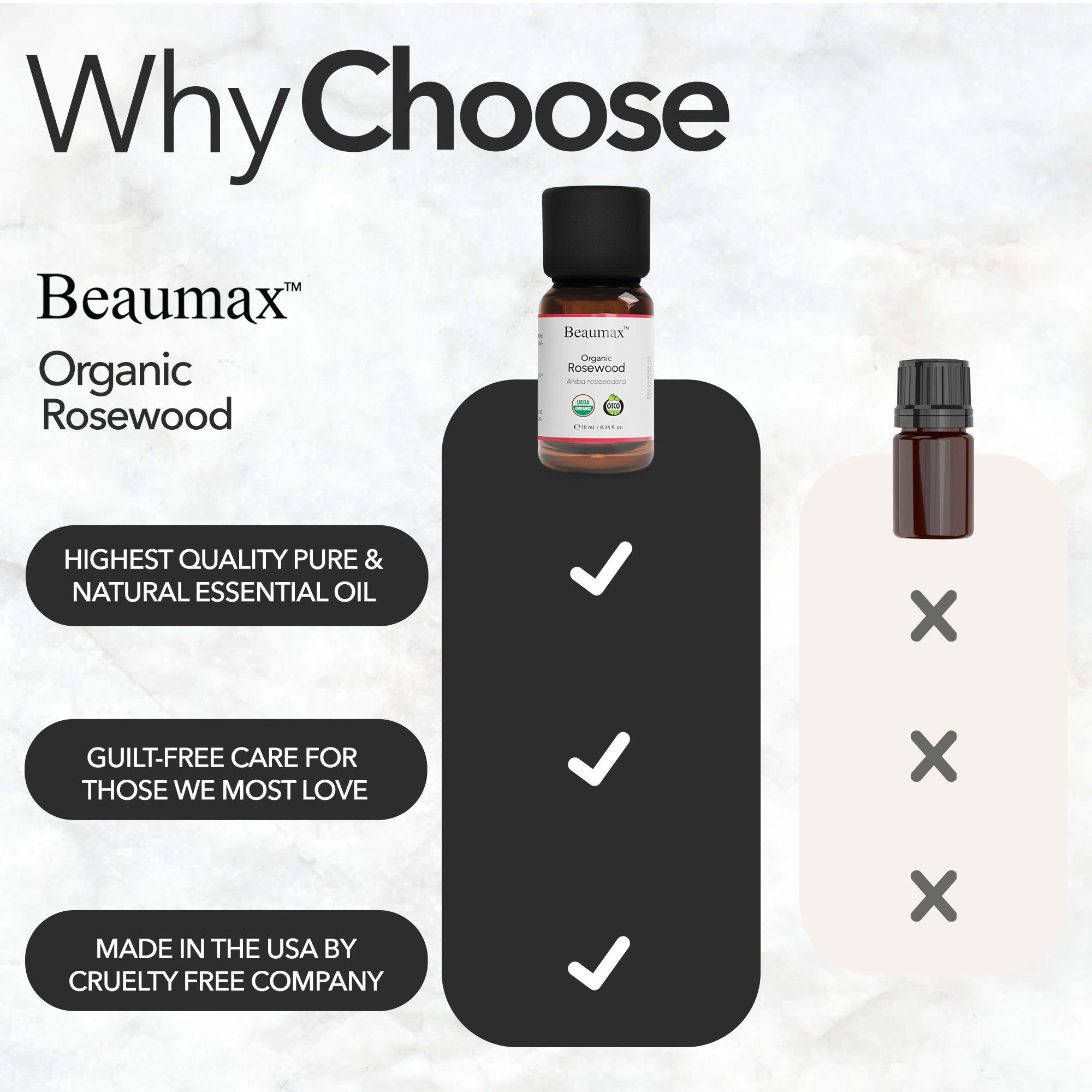 로즈우드 유기농 에센셜 오일(아니바 로사에오도라) 10ml