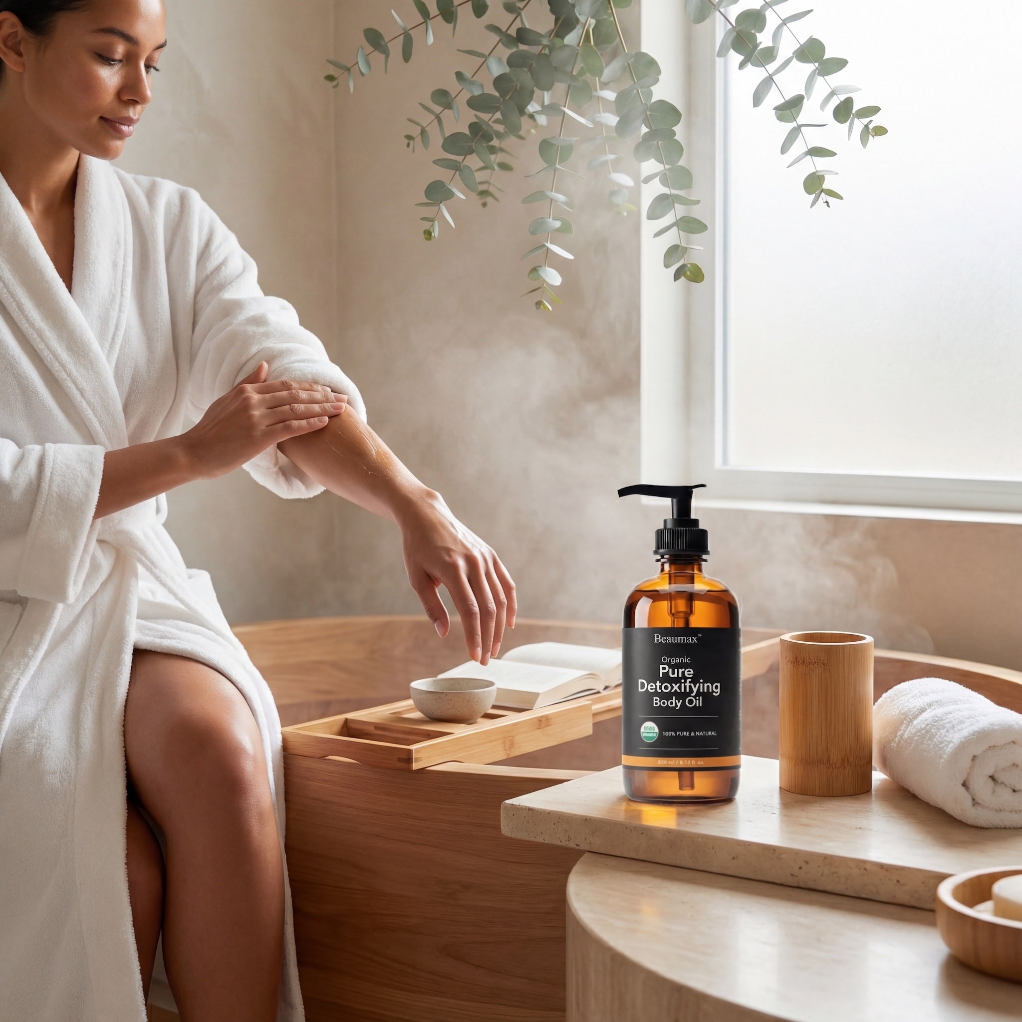 オーガニック ピュア デトックス ボディ オイル 240ml / 8.12fl.oz.