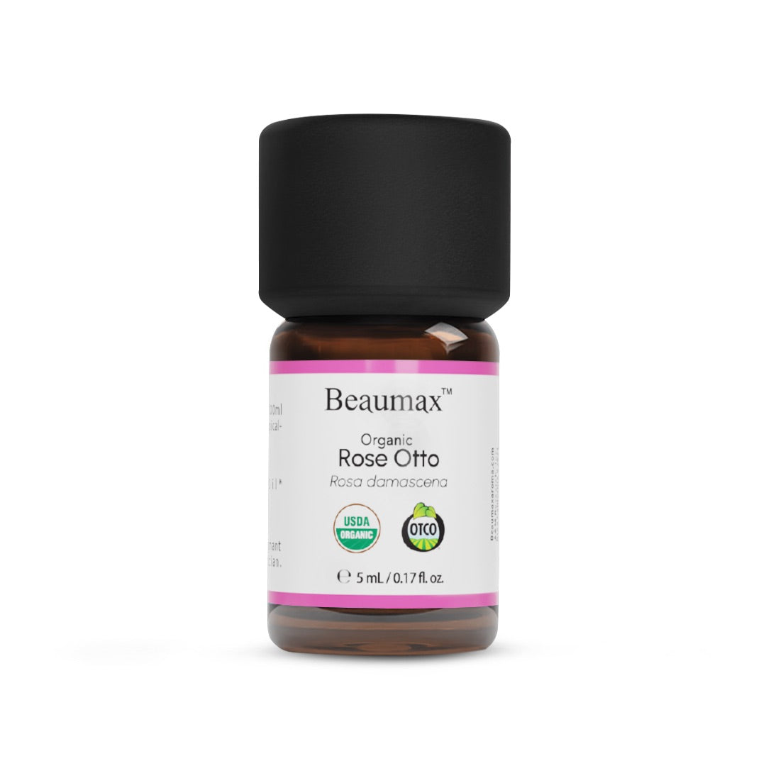 Óleo Essencial Orgânico Rose Otto (Rosa Damascena) 5ml