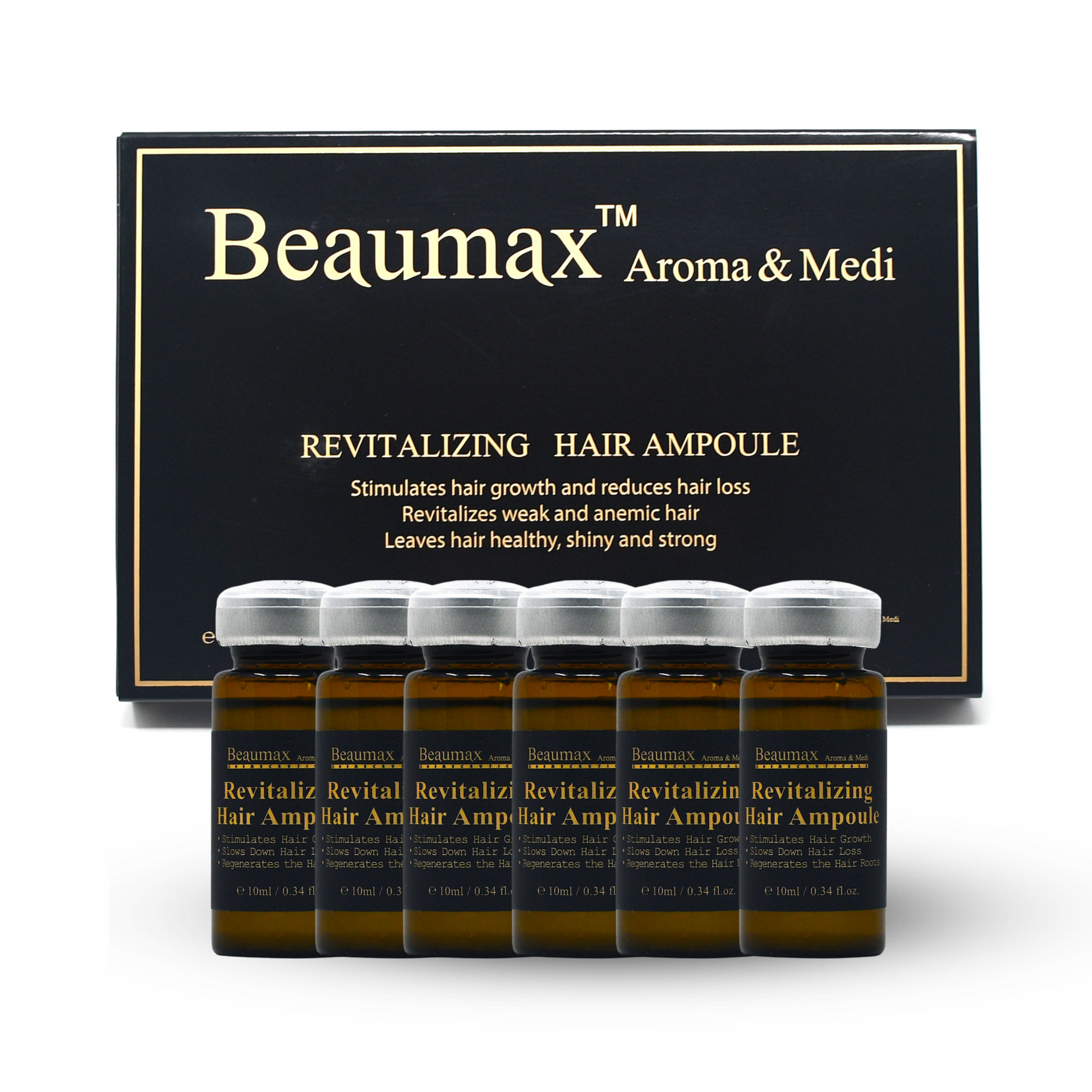 Beaumax Skincare Revitalizing Hair Ampoule Set