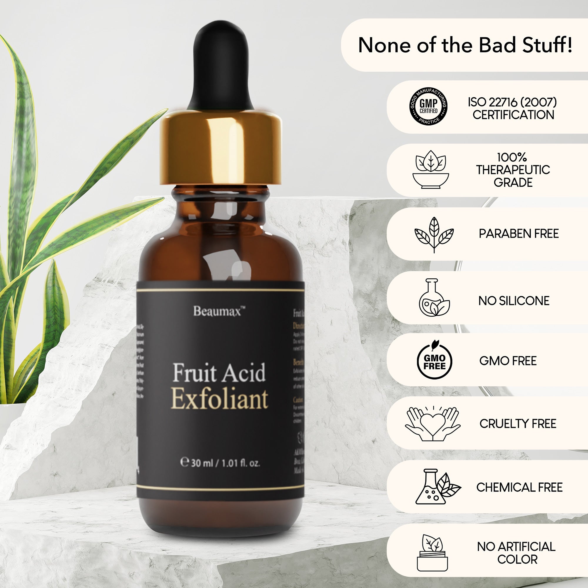 Esfoliante Ácido Natural de Frutas 30ml / 1.01fl.oz.