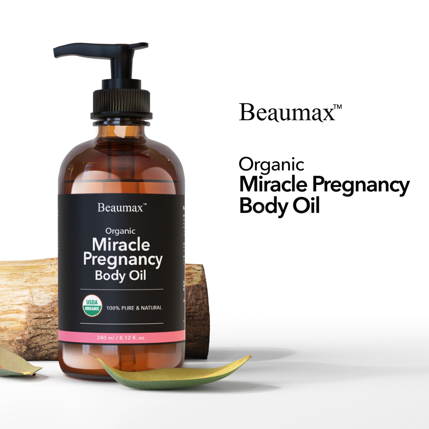 Organic Miracle Pregnancy Body Oil 240ml / 8.12fl.oz.
