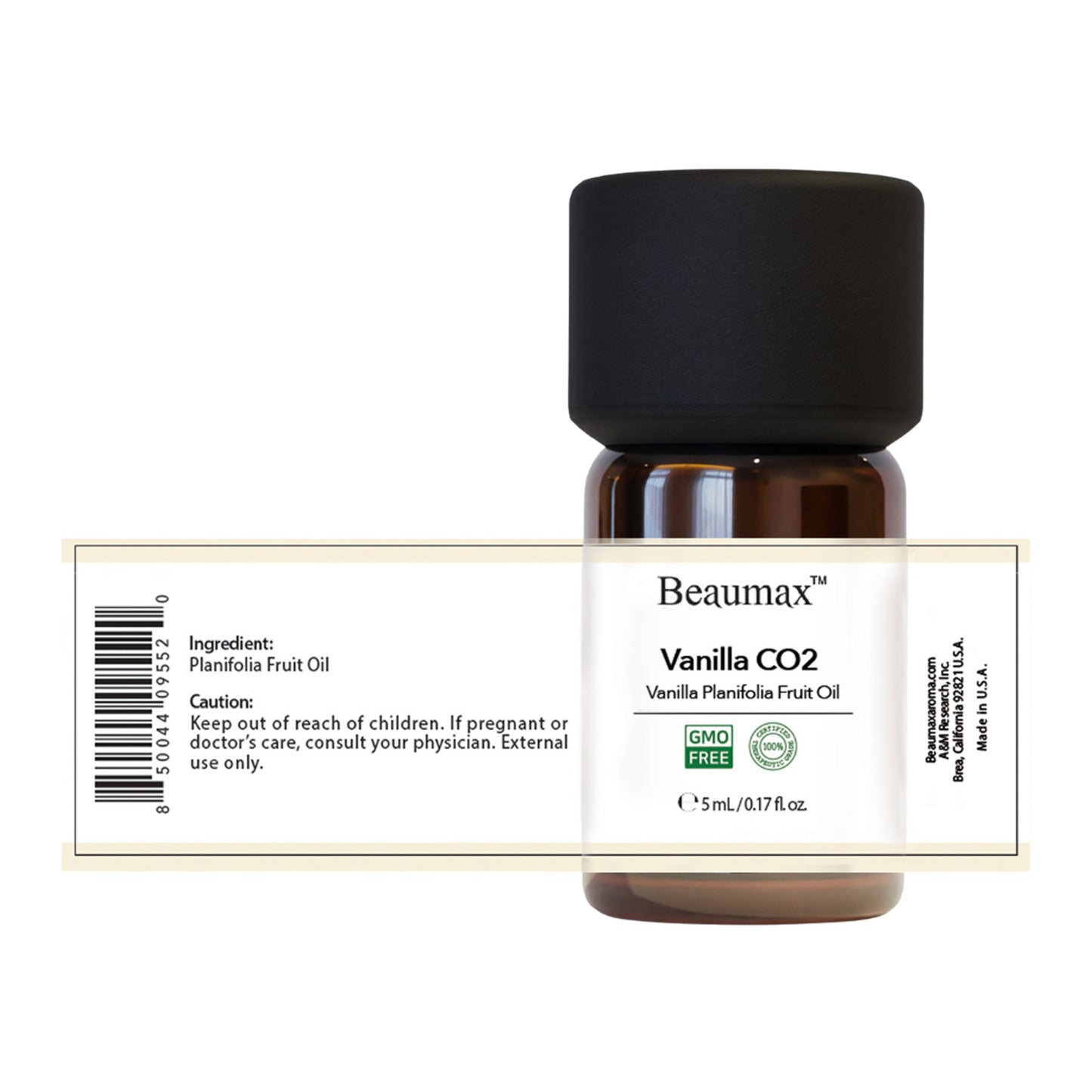 Extrait de Vanille CO2 (Huile de Fruit de Vanille Planifolia) 5ml