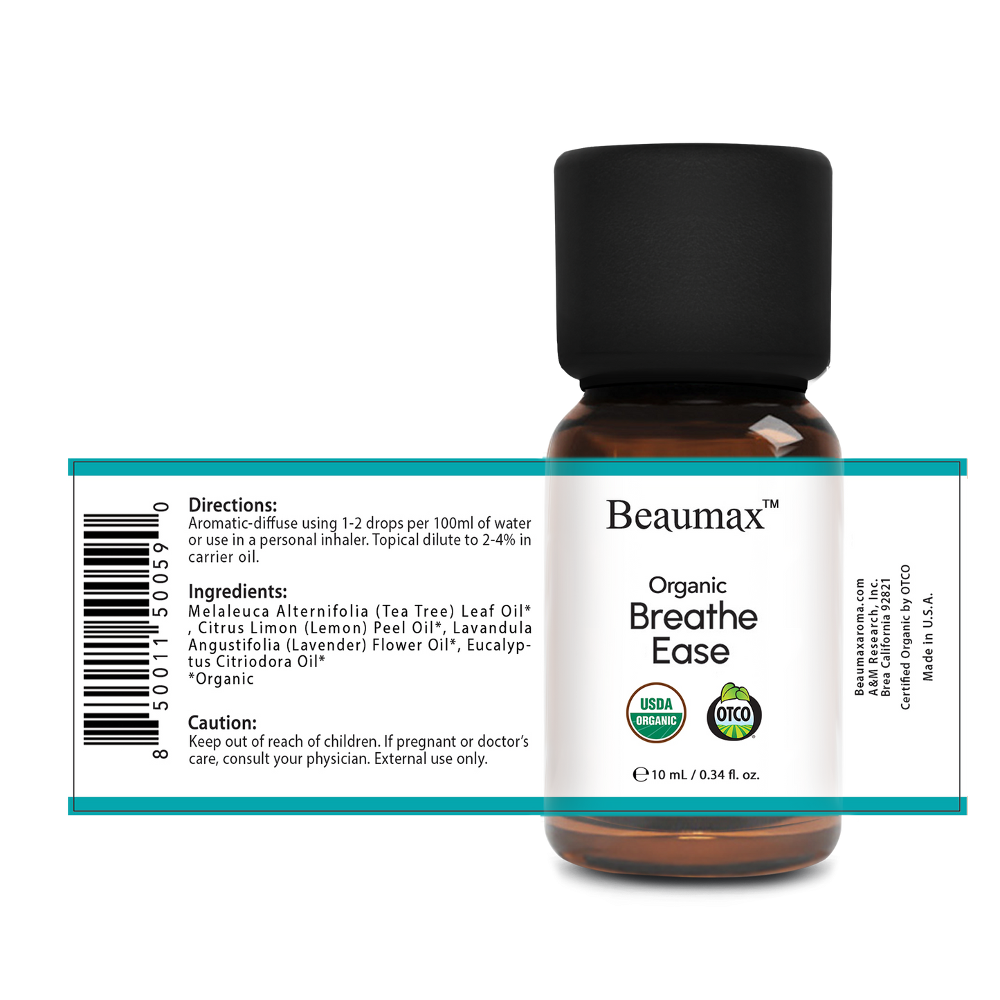 Aceite de sinergia Breathe Ease 10ml