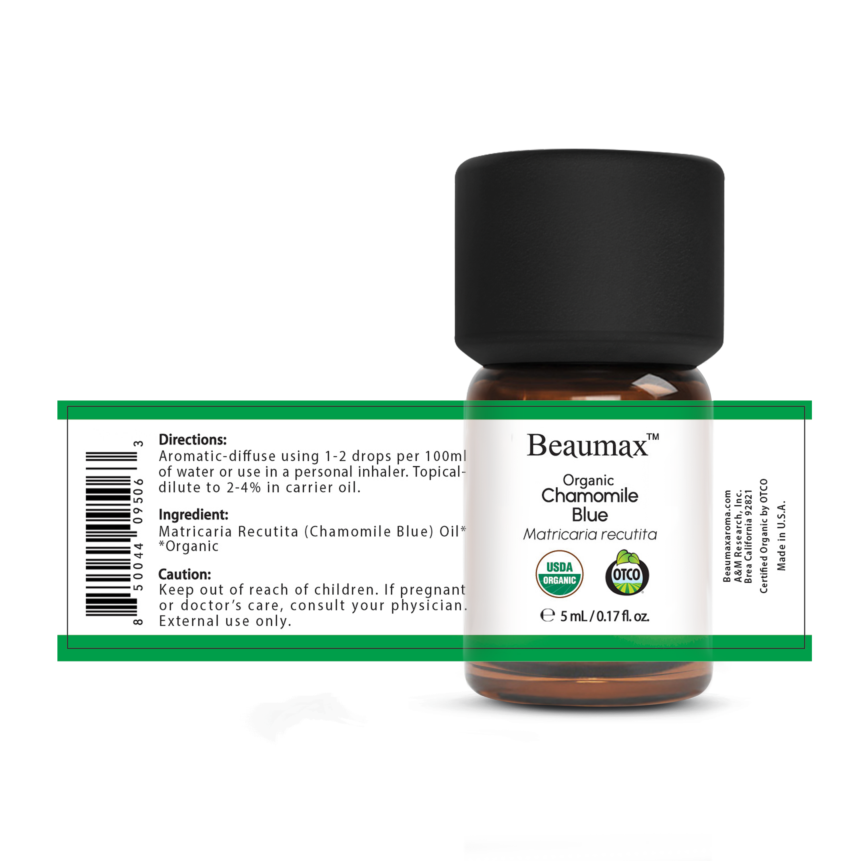 Chamomile Blue - Organic Essential Oil (Matricaria Recutita)