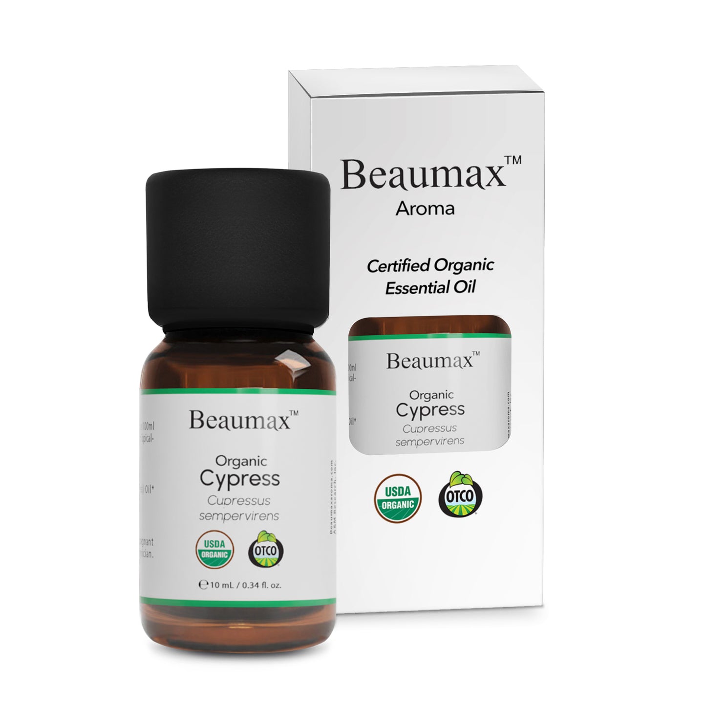 Aceite Esencial de Ciprés Orgánico (Cupressus Sempervirens) 10ml