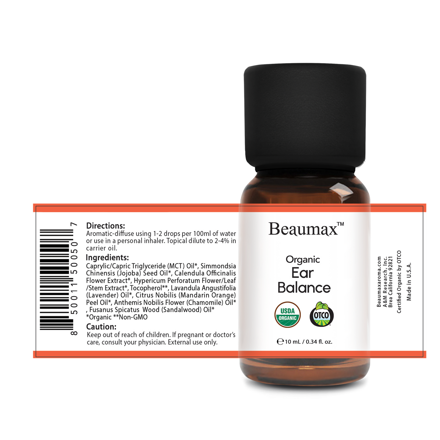 Aceite de Sinergia Orgánica Ear Balance 10ml