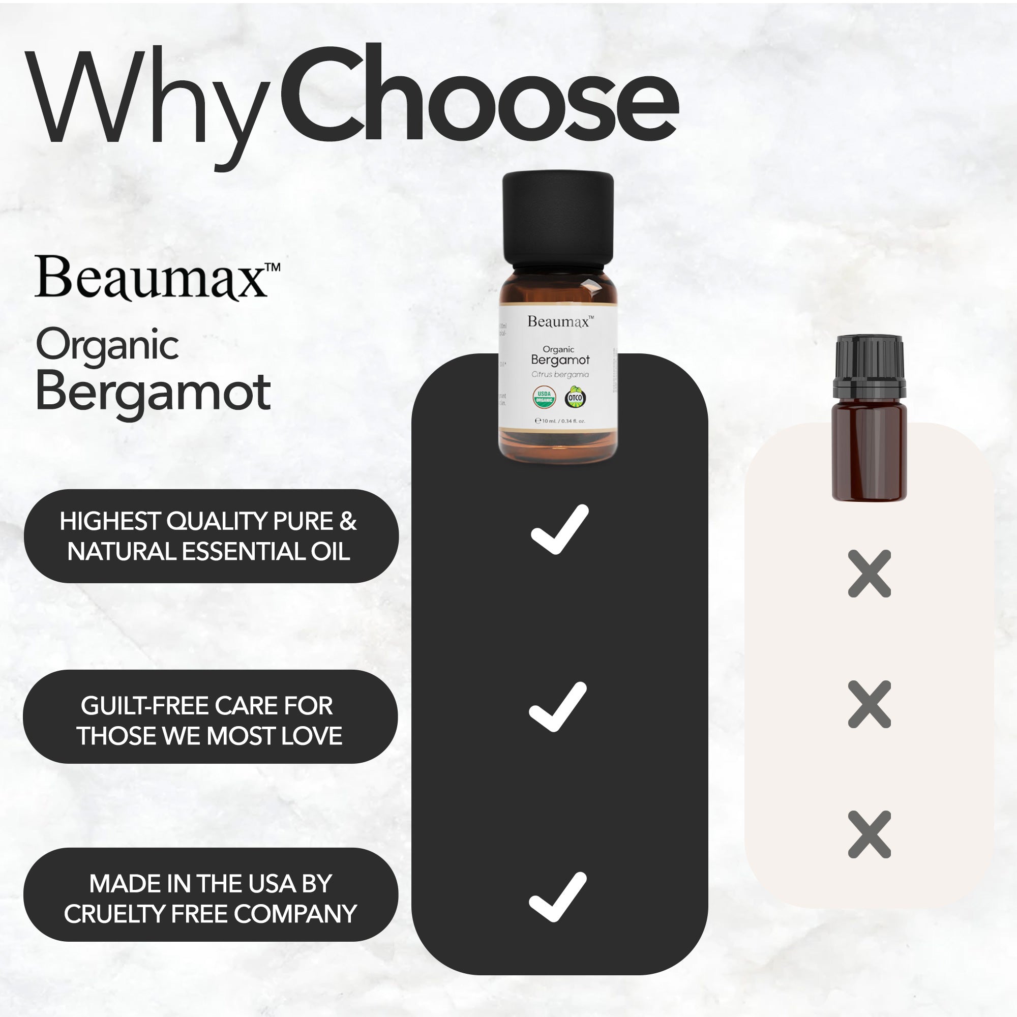 Bergamot - Organic Essential Oil (Citrus Bergamia)