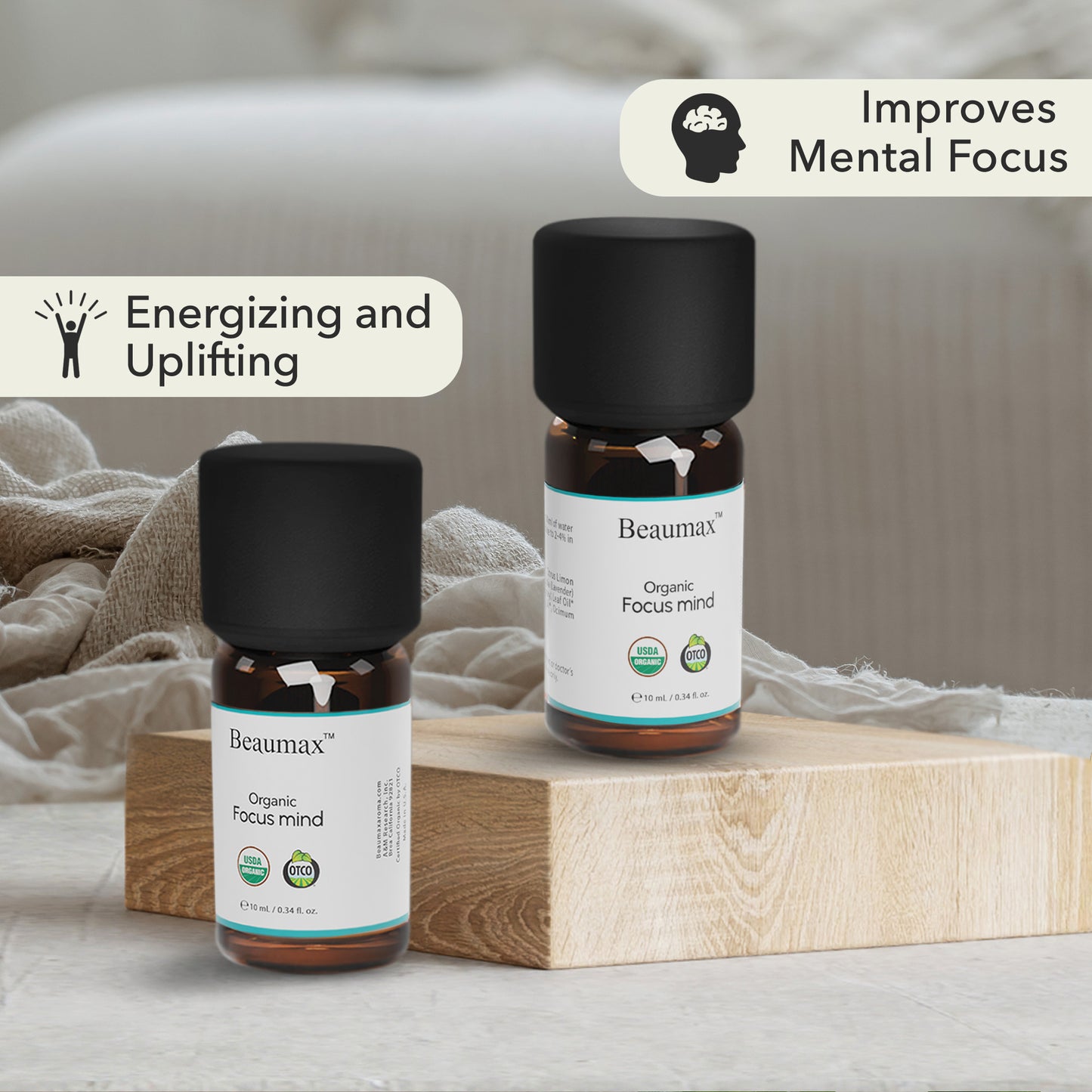 Focus Mind Aceite de Sinergia Orgánica 10ml