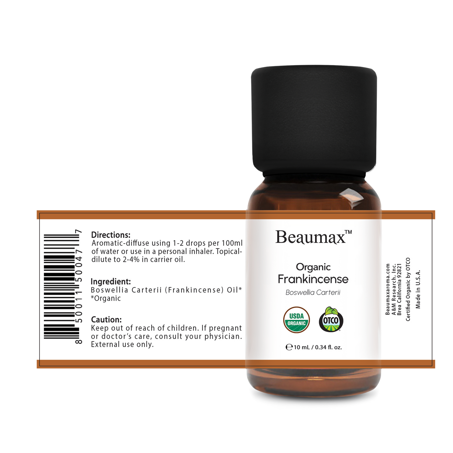 Óleo Essencial Orgânico de Olíbano (Boswellia Serrata) 10ml