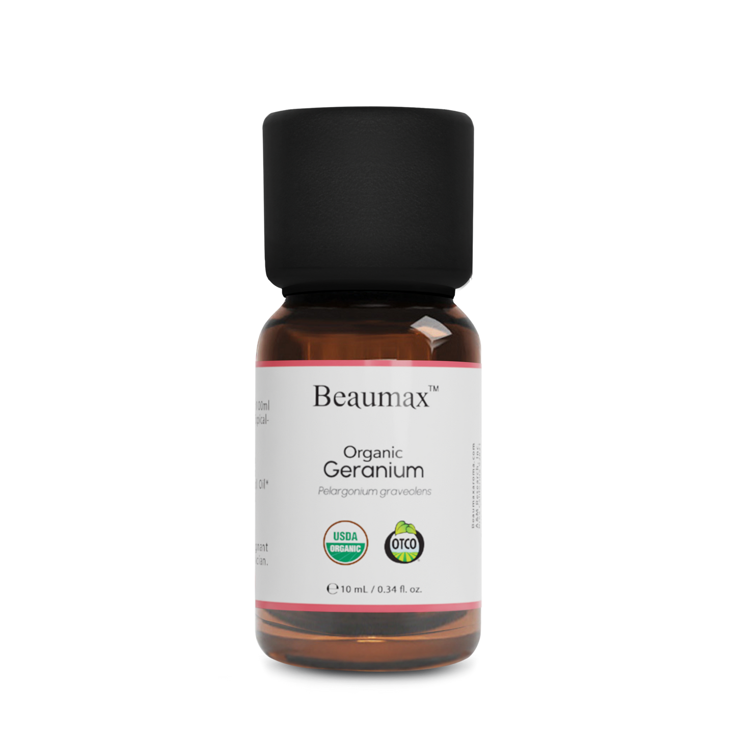 Aceite Esencial de Geranio Orgánico (Pelargonium Graveolens) 10ml