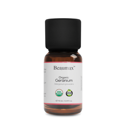 Aceite Esencial de Geranio Orgánico (Pelargonium Graveolens) 10ml