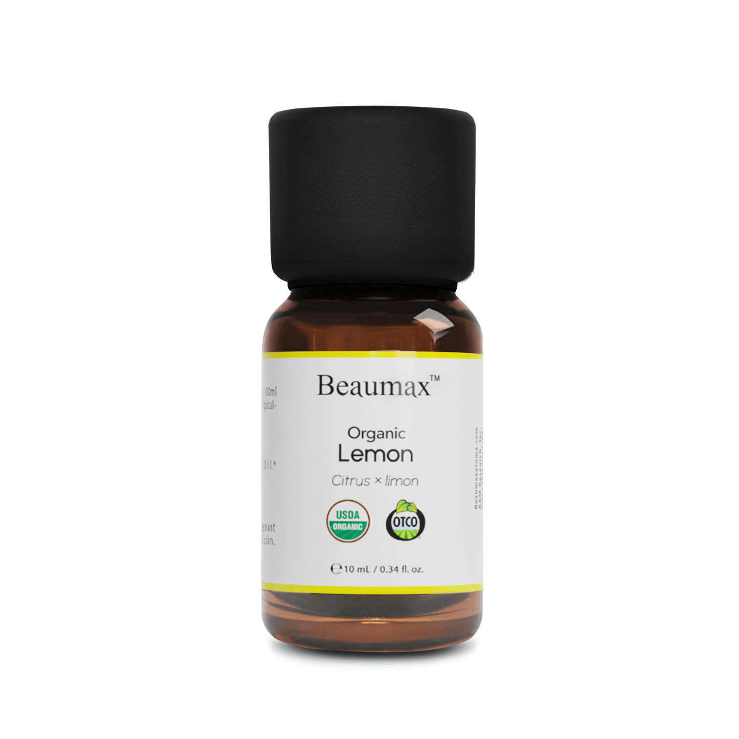 Lemon Organic Essential Oil (Citrus x Limon) 10ml