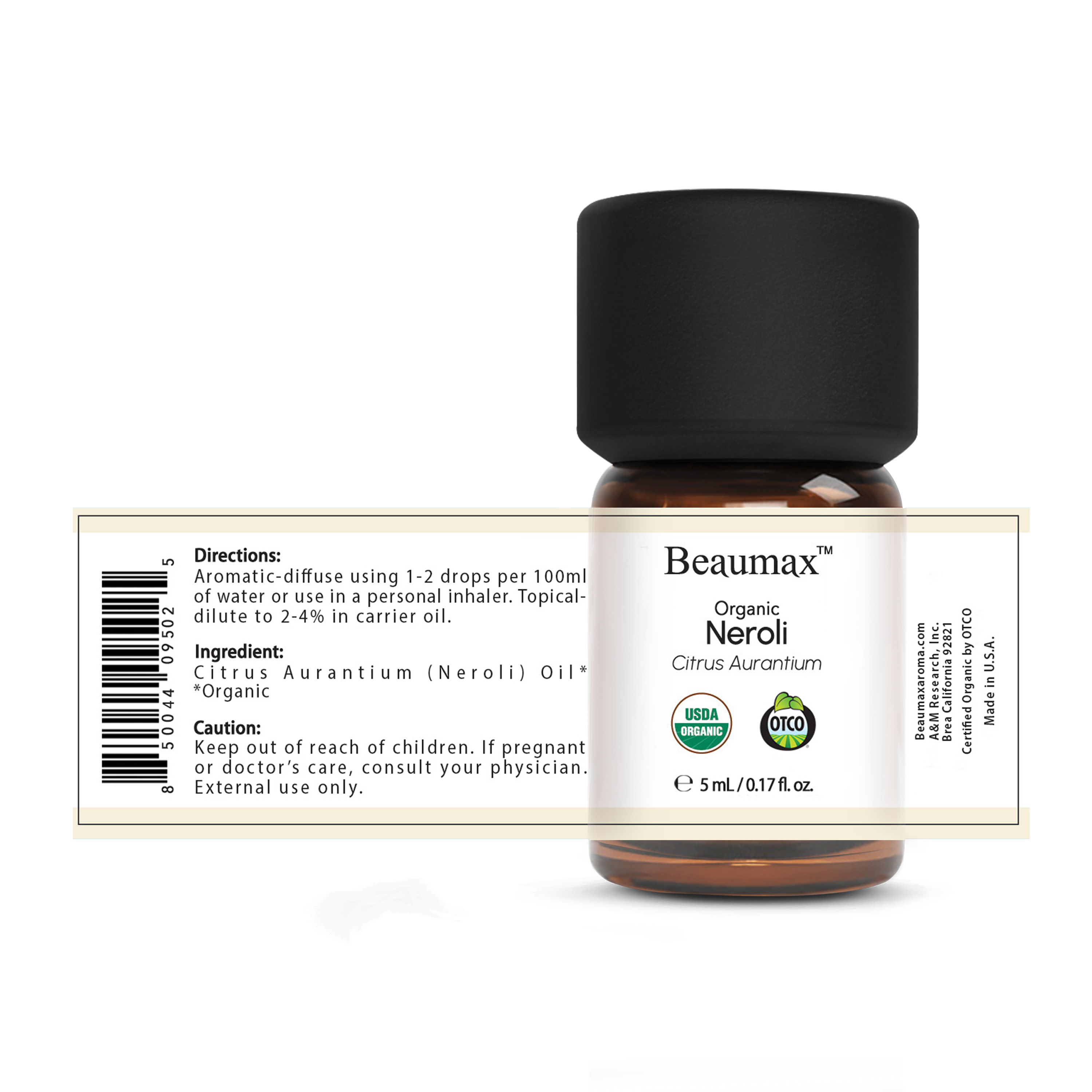 Neroli - Organic Essential Oil (Citrus Aurantium)