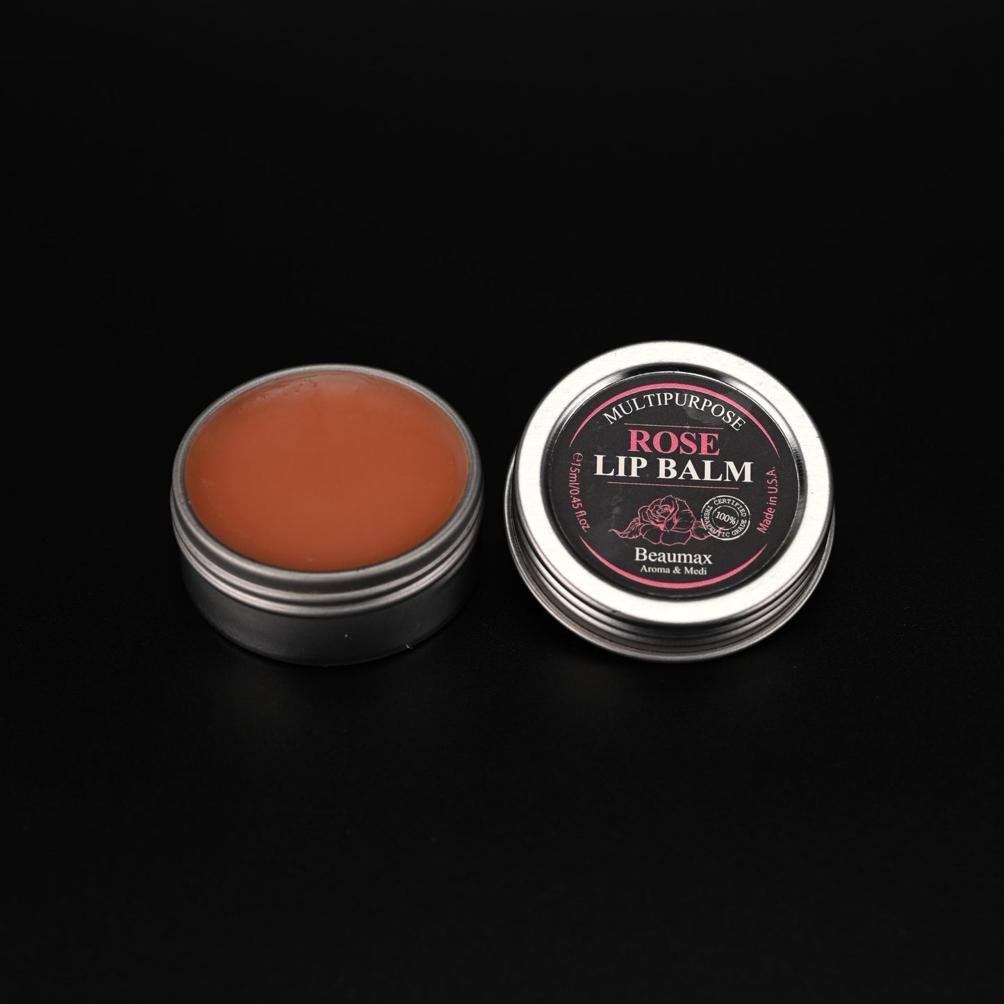 Beaumax Rose Lip Balm