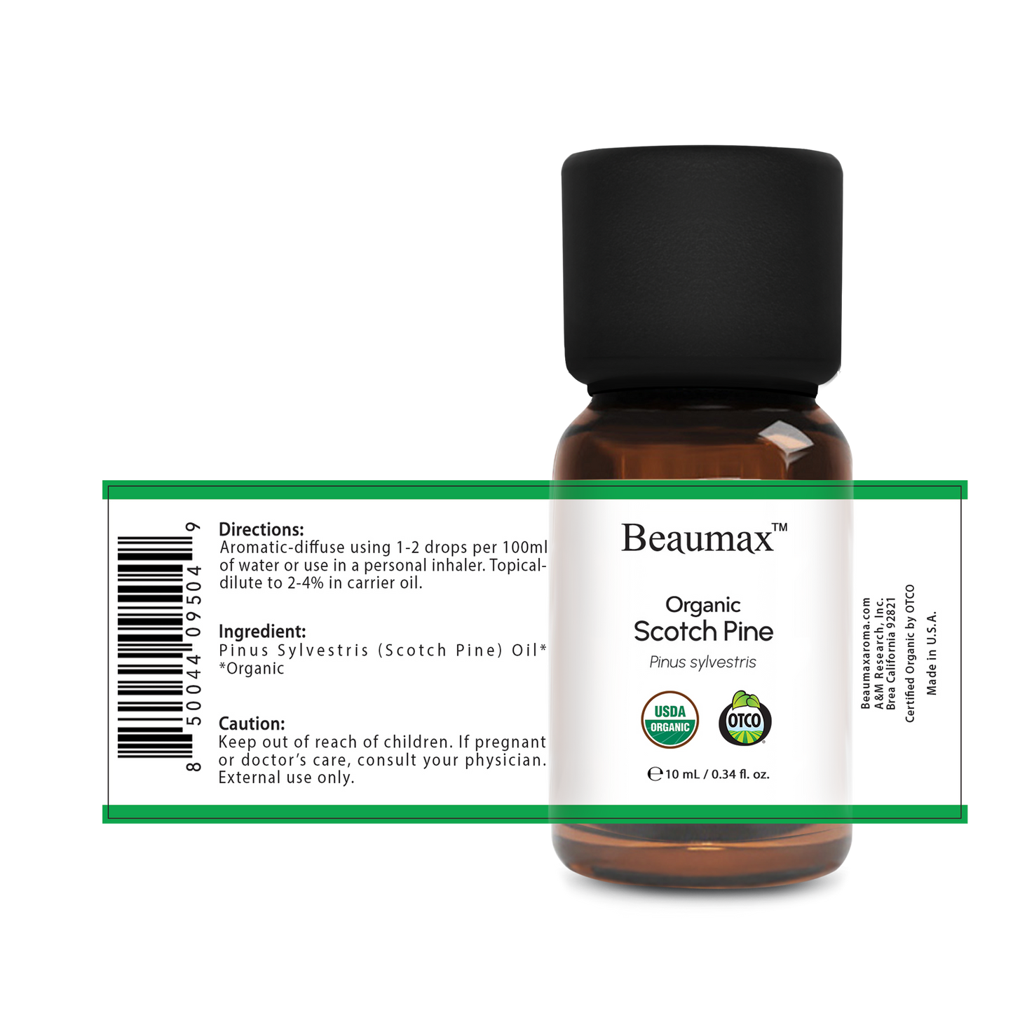 Óleo Essencial Orgânico de Pinheiro Escocês (Pinus Sylvestris) 10ml