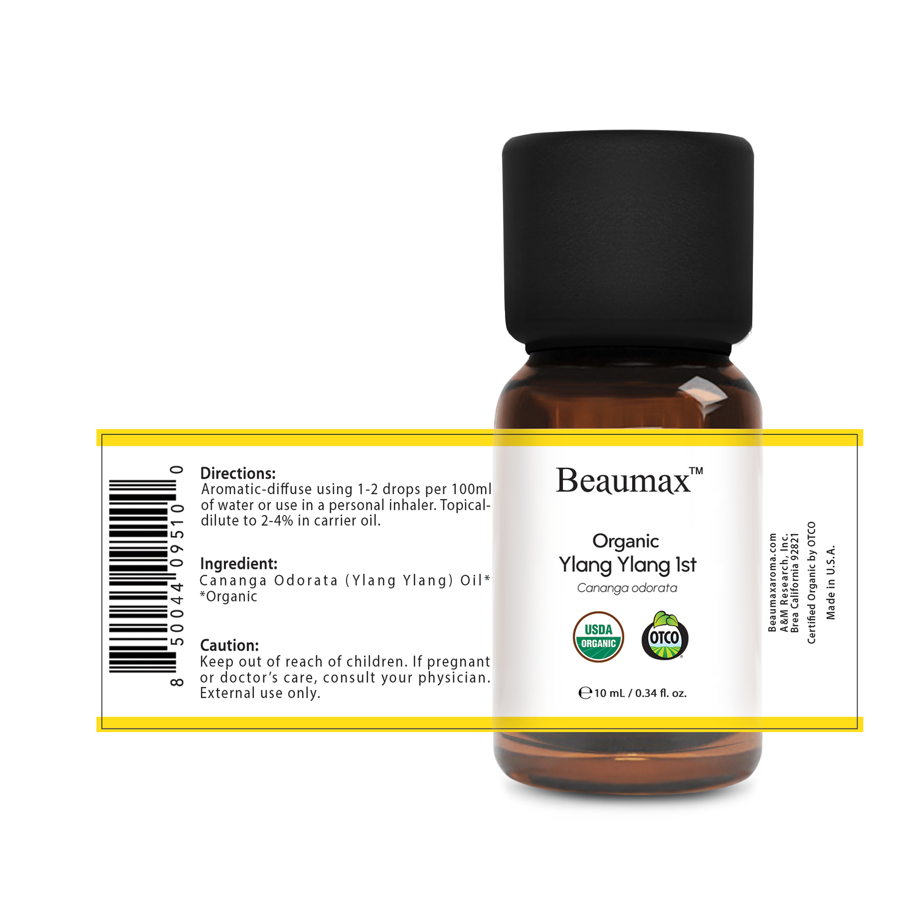 Ylang Ylang - Organic Essential Oil (Cananga Odorata)