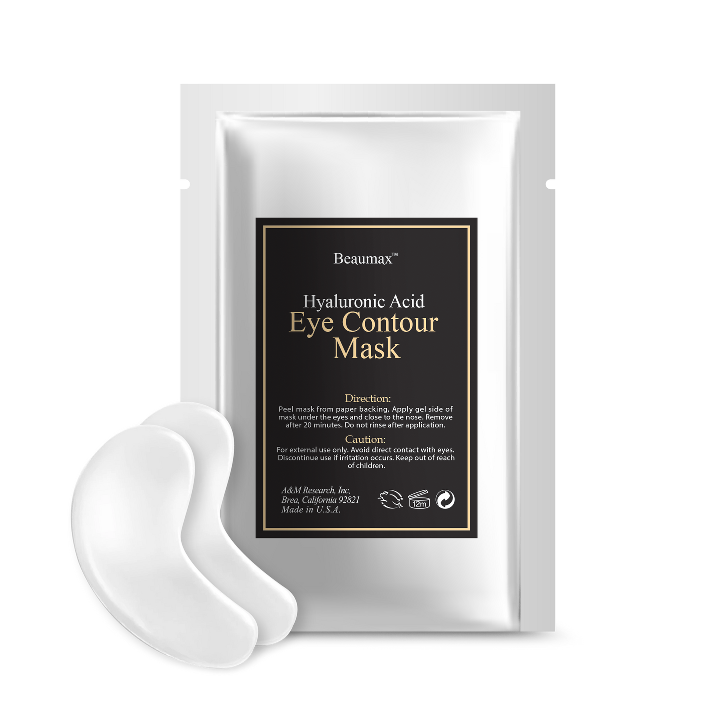 Hyaluronic Acid Eye Contour Mask 4 Sheets