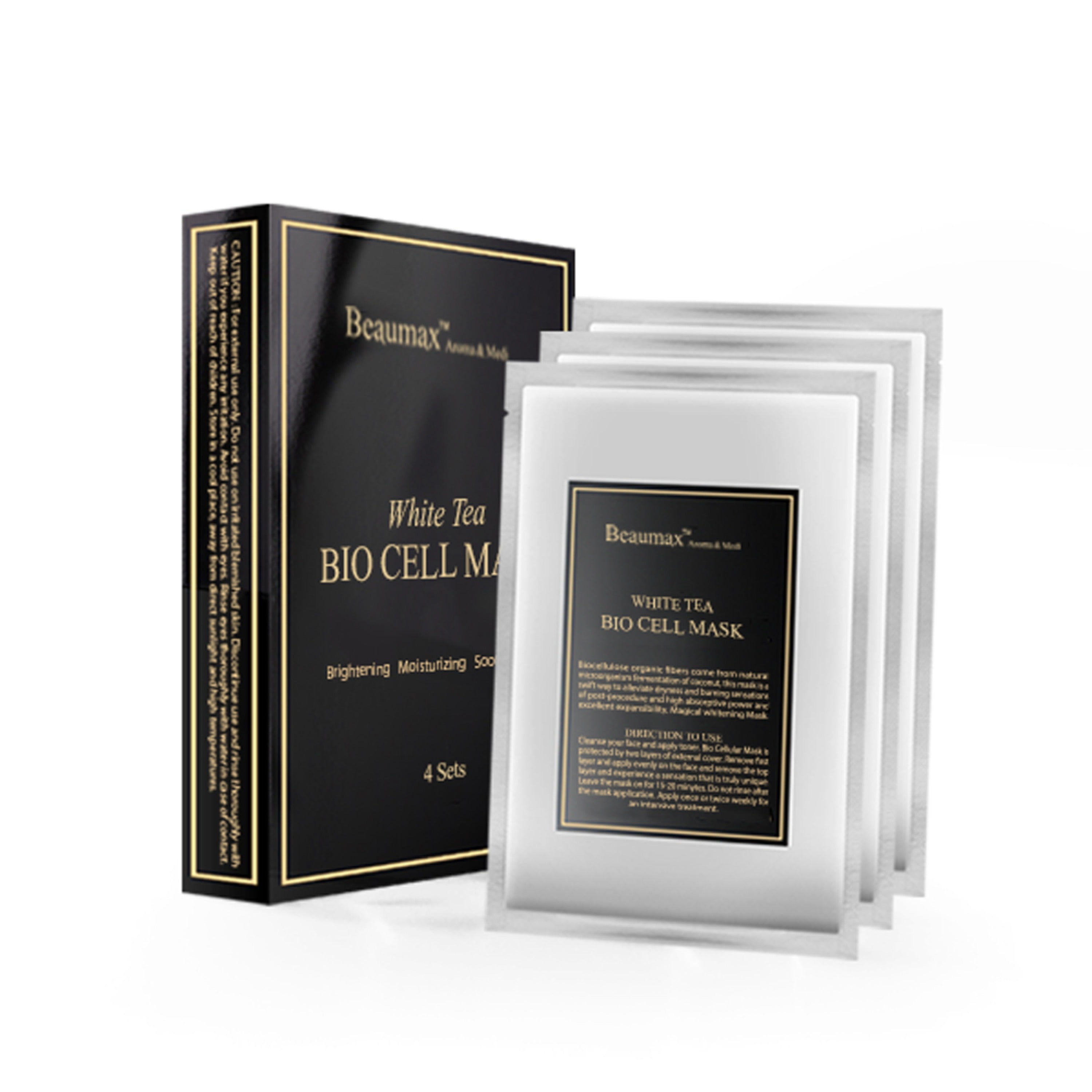 White Tea Bio Cell Mask | Sheet Masks – Beaumax Skincare