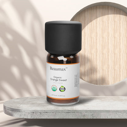 Orange Sweet Organic Essential Oil (Citrus Sinensis) 10ml