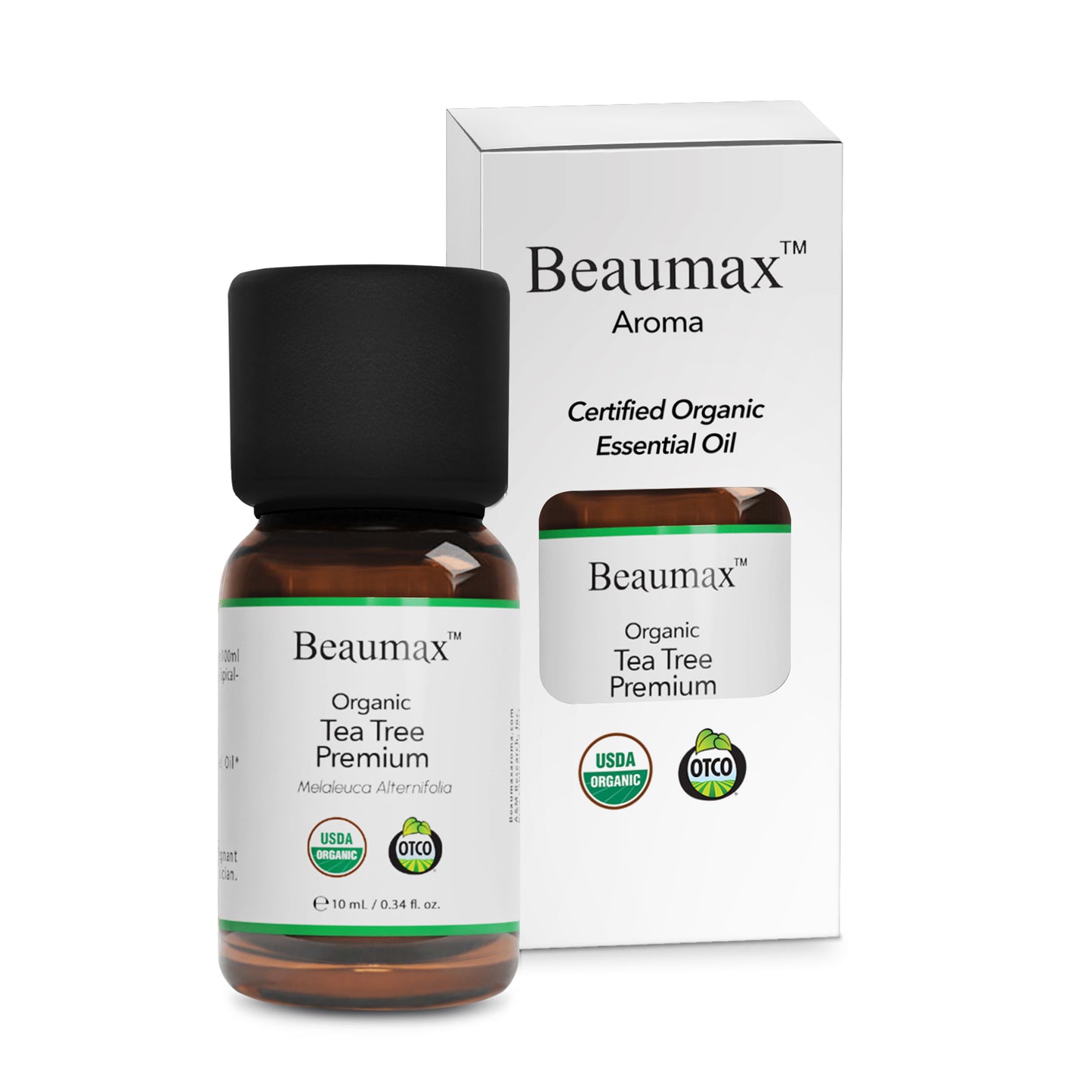 Óleo Essencial Orgânico Premium Tea Tree (Melaleuca Alternifolia) 10ml