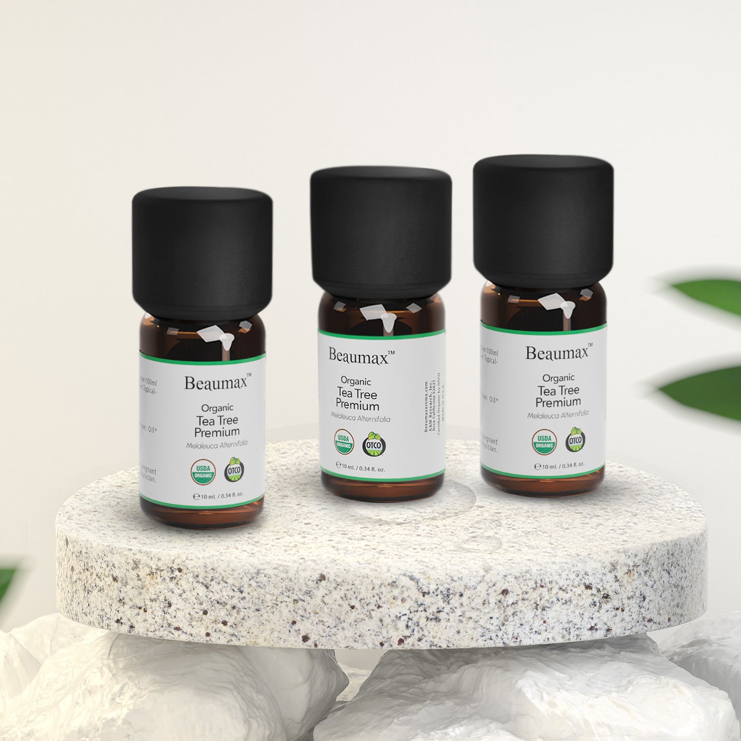 Tea Tree Premium Organic Essential Oil (Melaleuca Alternifolia) 10ml